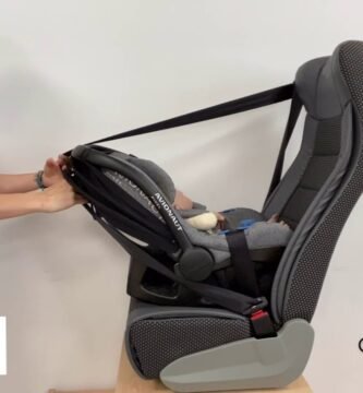 ¿Es seguro usar una silla de bebé para carro sin base?