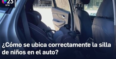 Qué dice la normativa sobre sillas de bebé en accidentes en vehículos particulares